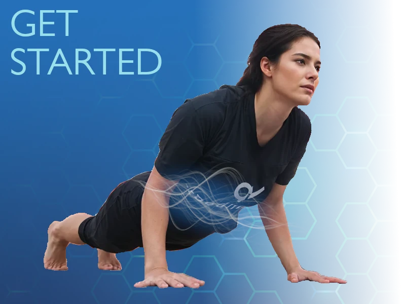 get started - vision body suit